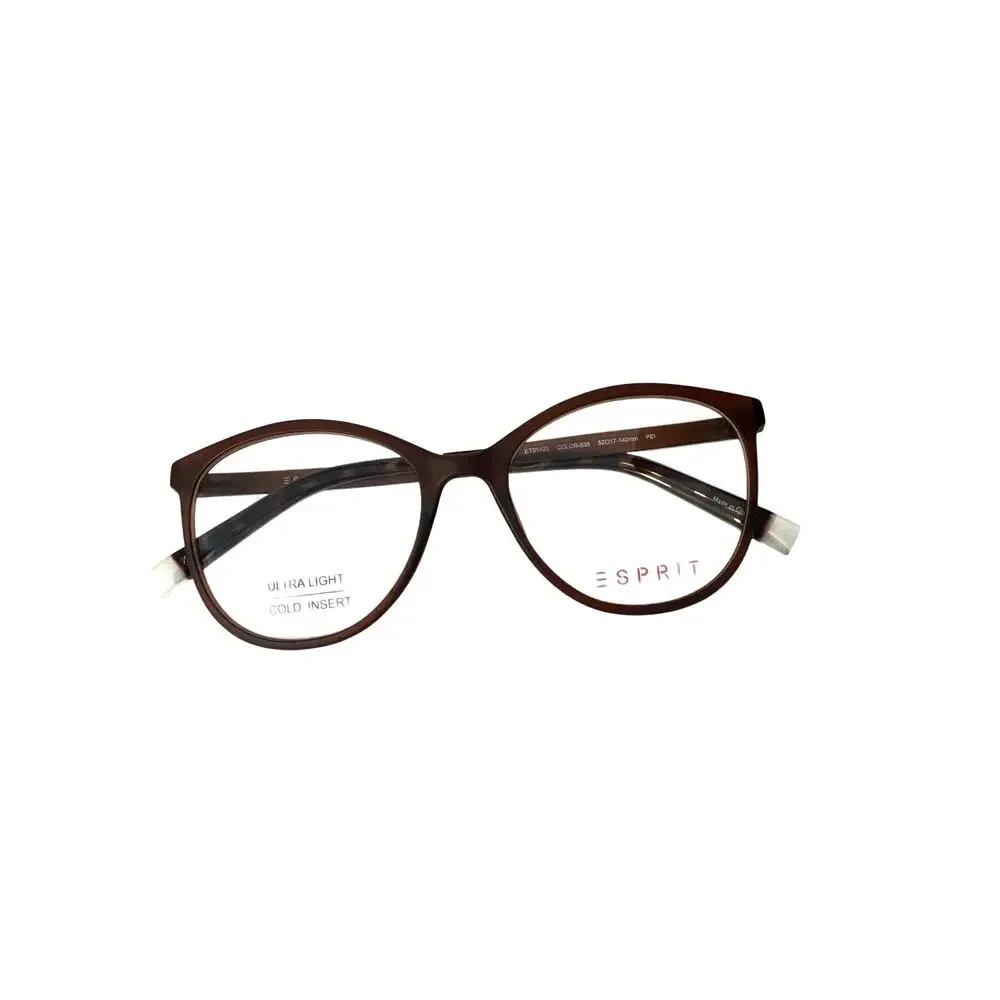 NEW Esprit Eyeglasses Frame Women's ET33423 535 Brown 52-17-140